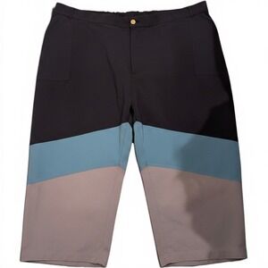 Big Bud Press Blue Colorblock Work Pants 6XL Made in LA Cotton Twill‎ Unisex